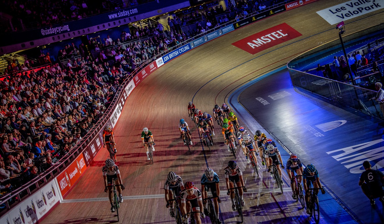 Action from the London Six Day series. Photo: Six Day Series