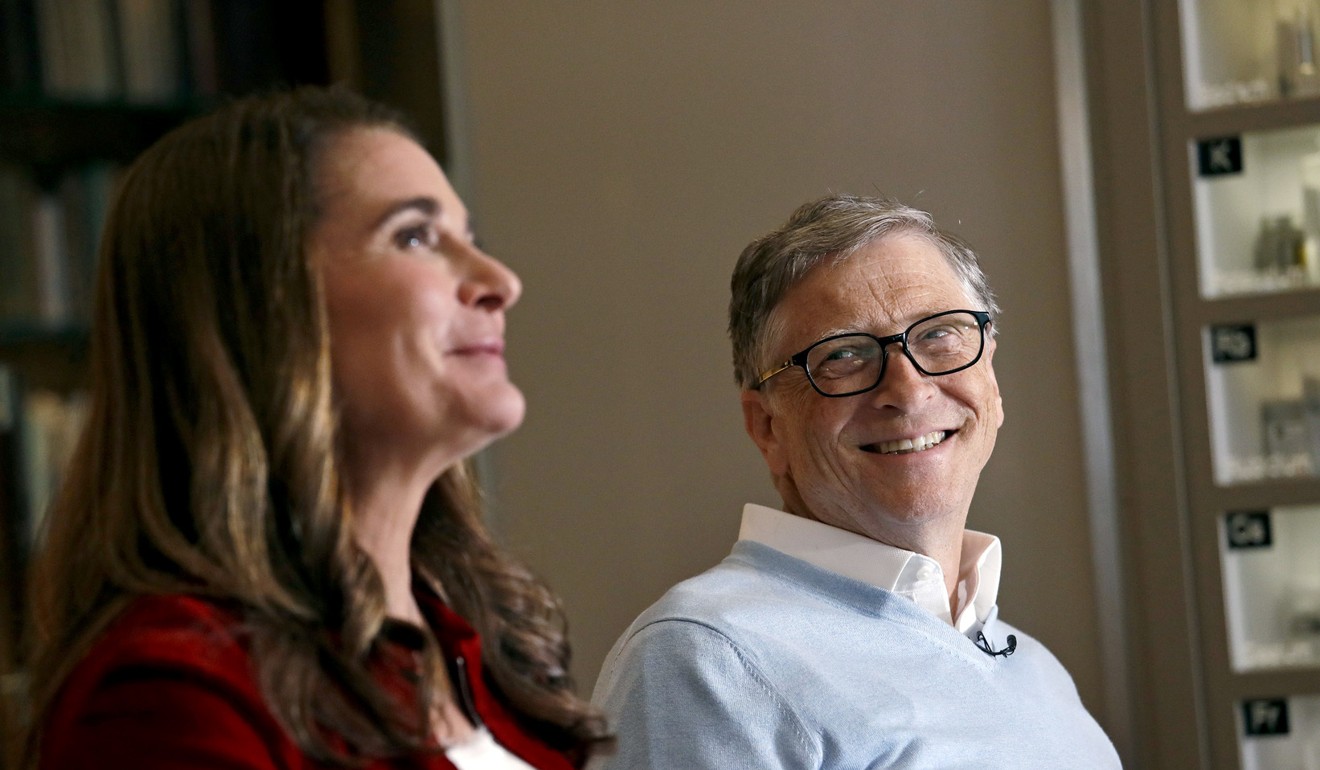 Philanthropists Melinda Gates and her husband, Bill, at their home in Kirkland, Washington, in the United States. Photo: AP