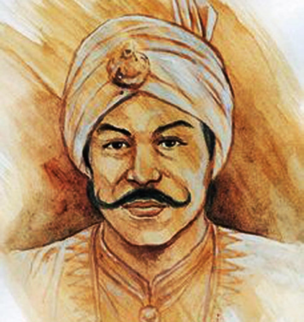 Parameswara was the founder of the Malacca Sultanate. In a recent play in Malaysia he was depicted as an Indian.