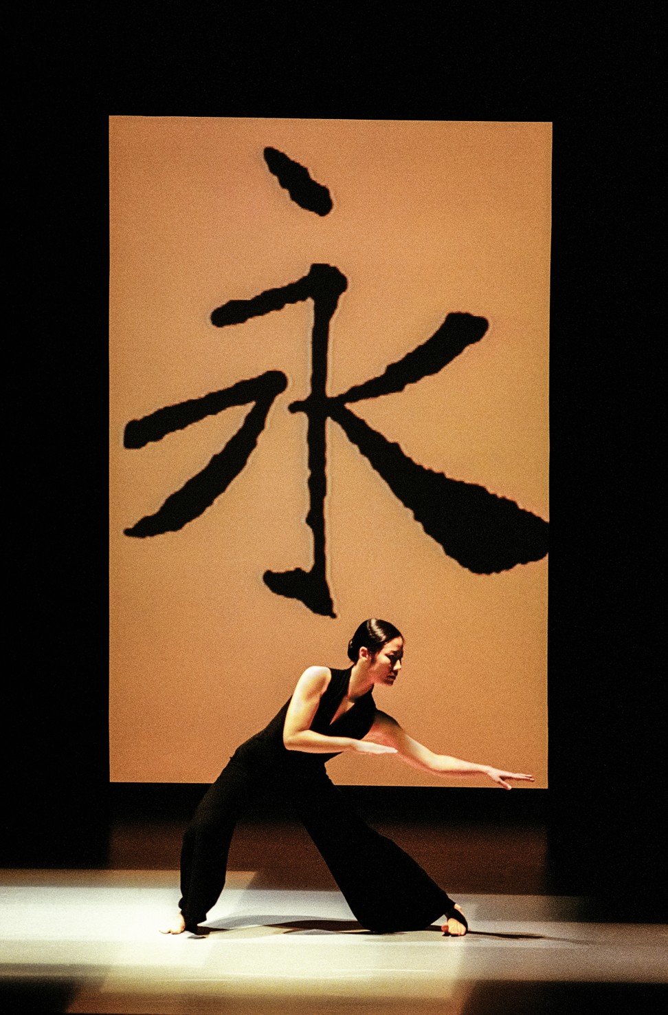 Lin’s Cursive trilogy is heavily influenced by calligraphy. Photo: Liu Chen-hsiang
