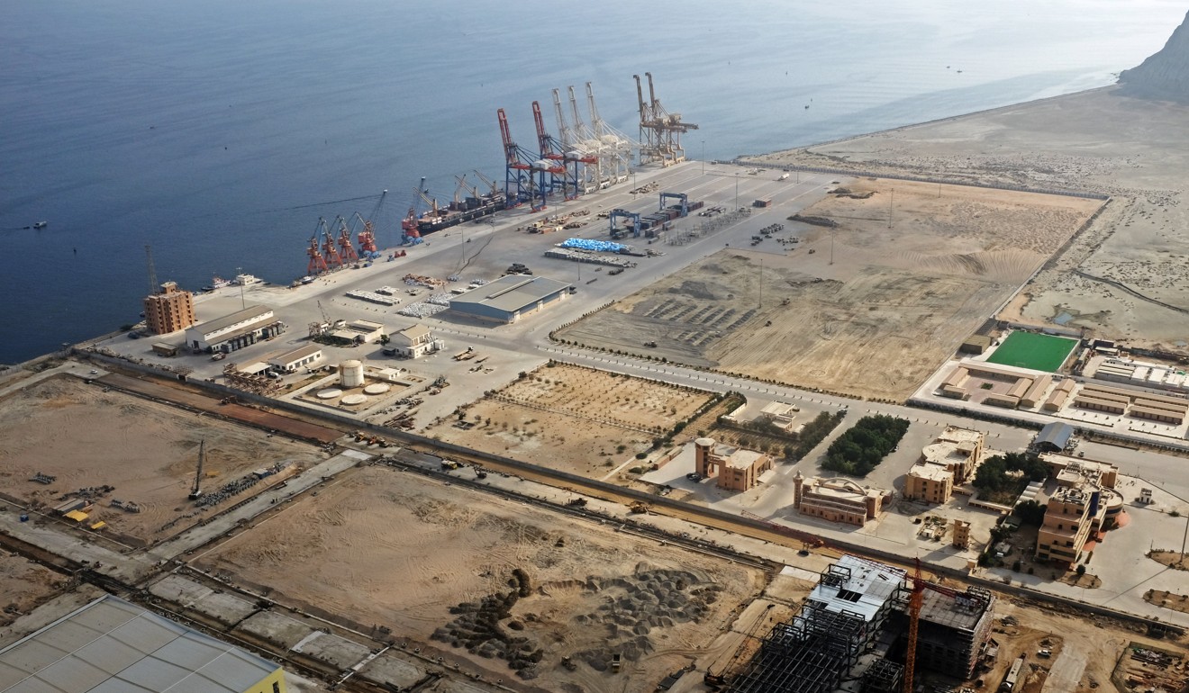 A general view of the Pakistani port of Gwadar in 2017. Photo: Reuters