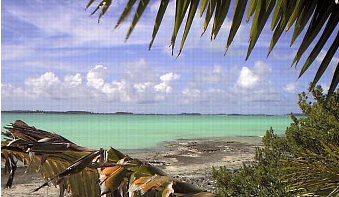 File photo of Turtle Cove on Diego Garcia. Photo: Reuters
