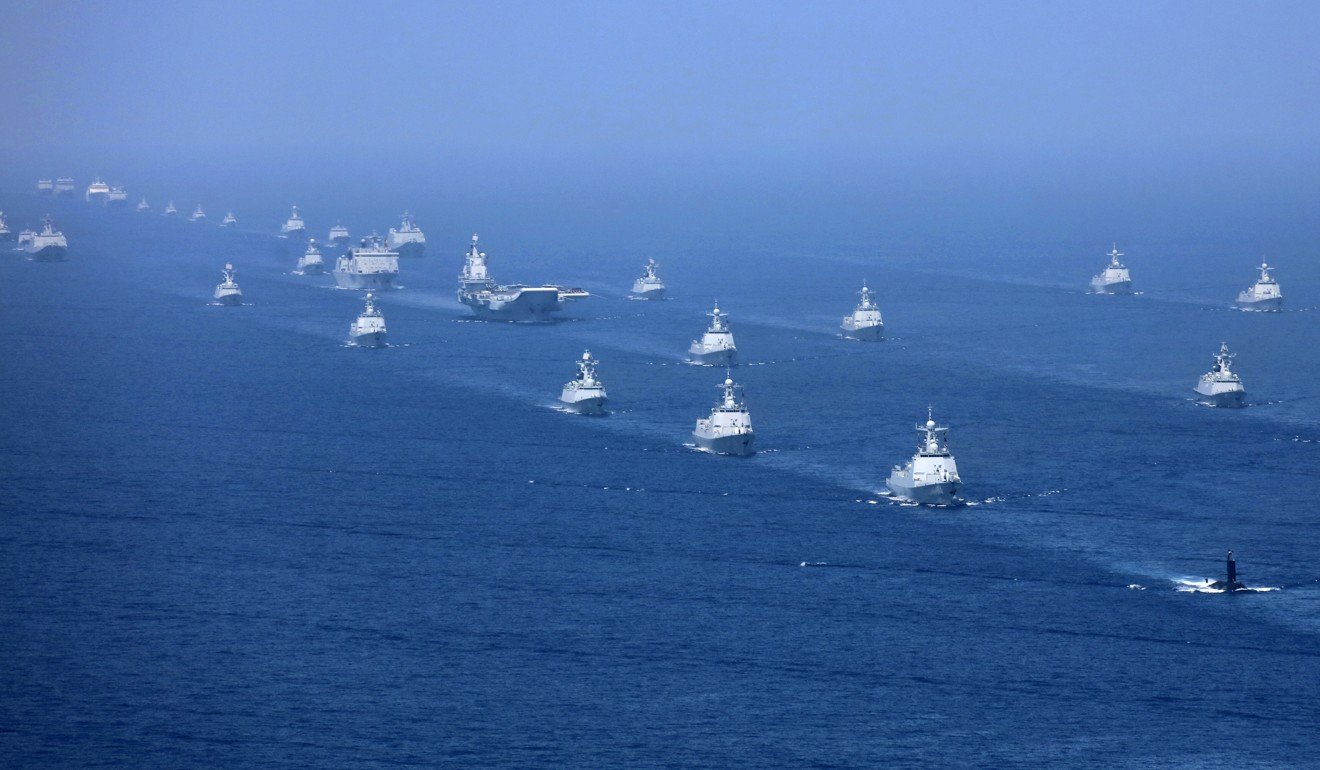 China has greatly expanded its naval capabilities in recent years. Photo: AP