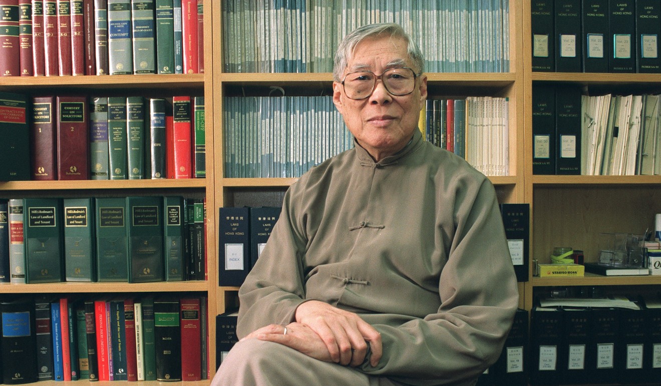 Patrick Yu was Hong Kong’s first ethnically Chinese prosecutor. Photo: SCMP Pictures