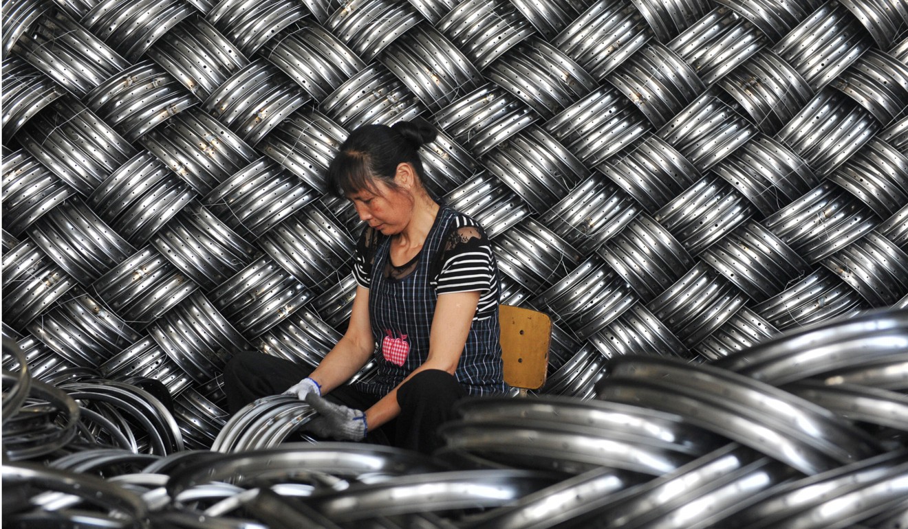 In China, women contribute 41 per cent to the GDP, higher than the 36 per cent for Asia as a whole. Photo: AFP