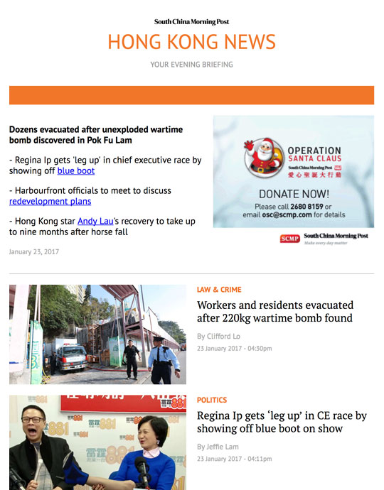 South China Morning Post