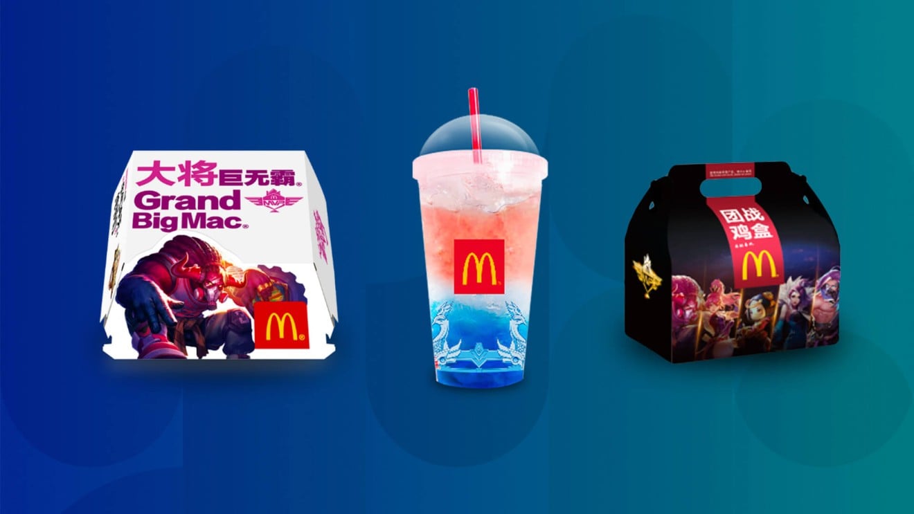 Honor of Kings characters printed on food packaging. (Picture: Tencent)