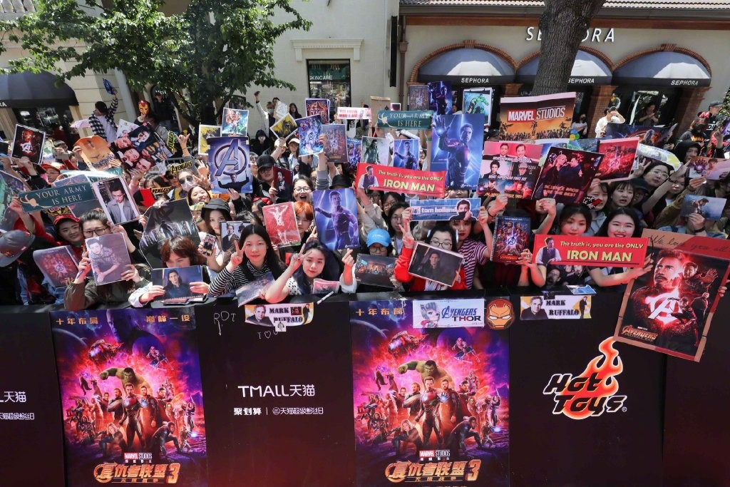 Infinity War is rated at 8.5 on Douban by Chinese moviegoers while Black Panther only scored a 6.6, lowest among the Marvel Cinematic Universe films. (Picture: Disney)