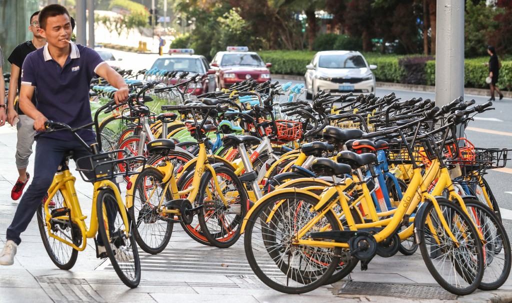 Ofo is China’s last remaining major independent bike-sharing startup. (Picture: South China Morning Post)