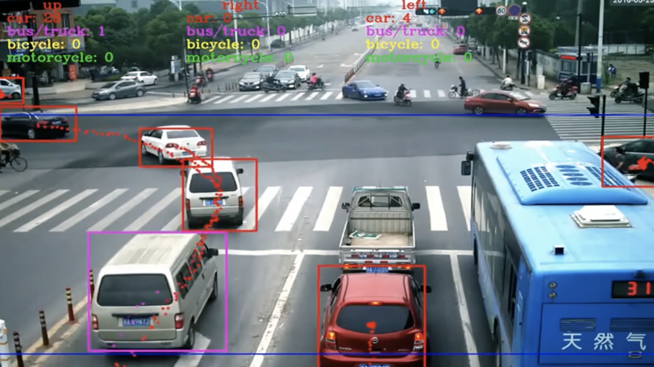 The system uses a network of surveillance cameras. (Picture: Alibaba)