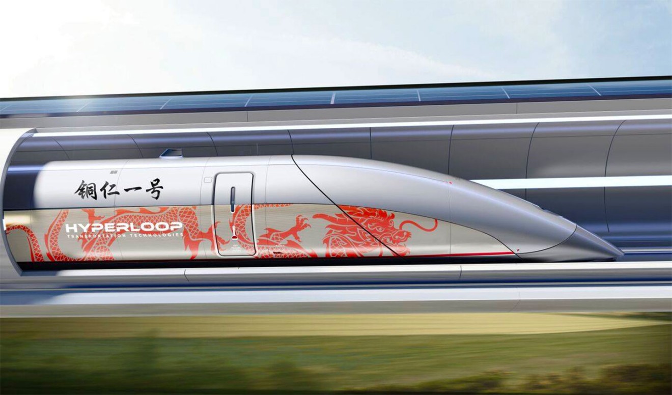 Concept photo of HyperloopTT’s project in Guizhou, which it says will be ‘China’s first Hyperloop system’. (Picture: Hyperloop Transportation Technologies)
