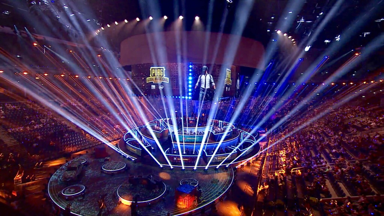 I have to admit, that circular stage is pretty cool looking. (Picture: PUBG Corp)