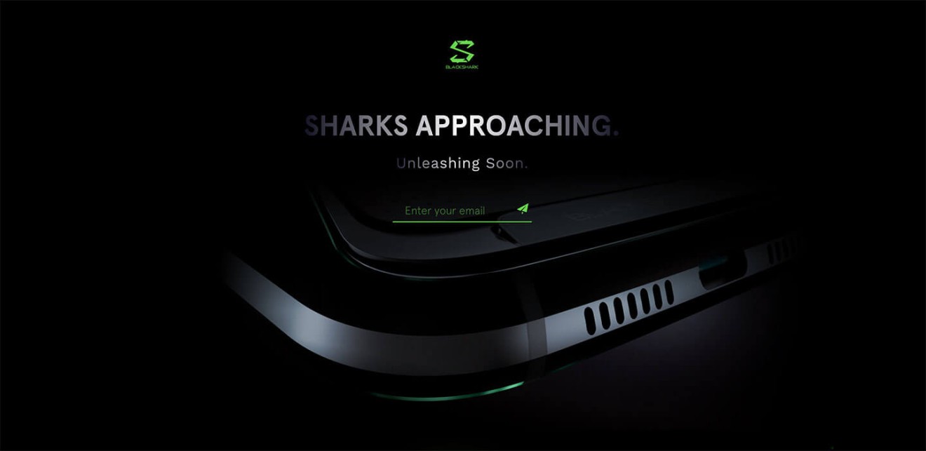 Black Shark’s global website page. (Picture: Black Shark)