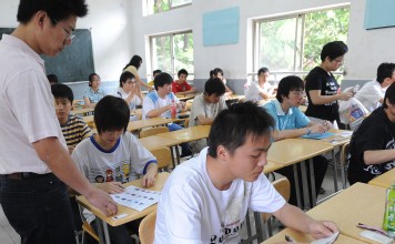 Mainland students are very hardworking and focused. Photo: AFP