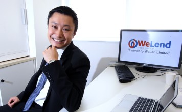 Simon Loong, the founder and chief executive of WeLab, the Hong Kong company that operates WeLend. Photo: SCMP