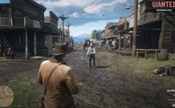 A screenshot from Red Dead Redemption 2, the latest mega game from the makers of Grand Theft Auto.