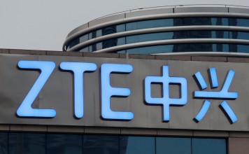 ZTE reported net income of 564.5 million yuan (US$81.2 million) for the quarter ended September, compared with its own projection for 1.02 billion yuan
               ZTE is recovering from a months-long US Commerce Department ban on purchases of American technology