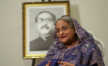 Bangladeshi Prime Minister Sheikh Hasina. Photo: Reuters