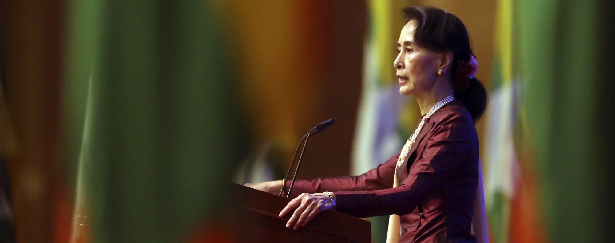 Myanmar's State Counsellor Aung San Suu Kyi. Photo: AFP