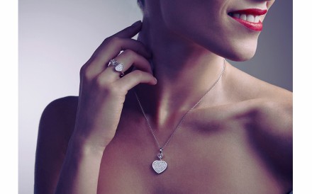 Happy Hearts pendant and ring