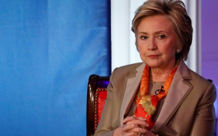 Hillary Clinton takes part in the Women for Women International Luncheon in New York City, discussing the reasons behind her loss to Donald Trump in the US presidential elections. Photo: Reuters