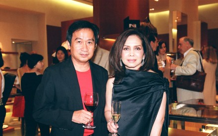 Chalerm Yoovidhya and Daranee Yoovidhya at a cocktail party in 2008. Photo: Handout