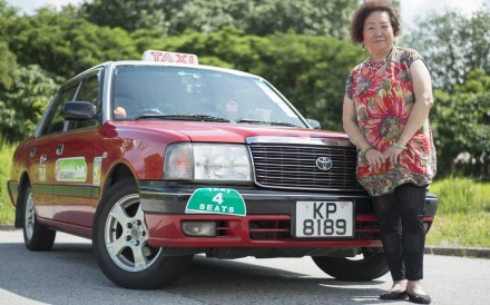 Anna Tam has been driving a taxi for more than 40 years. Photo: Antony Dickson