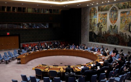 The UN Security Council condemned the launch but stopped short of retaliatory measures. Photo: Reuters
