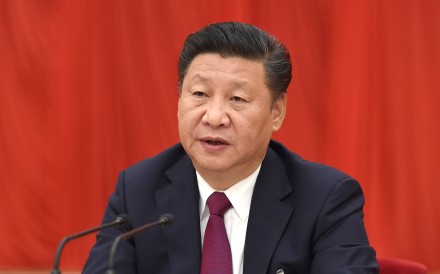 The political philosophy of Chinese President Xi Jinping will be added to the country’s constitution, but whether his name will too has yet to be decided. Photo: Xinhua