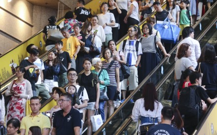 Happiness levels differed among age groups. Photo: Dickson Lee