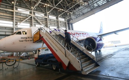 One of Hong Kong Express’ A320neo aircraft. Photo: David Wong