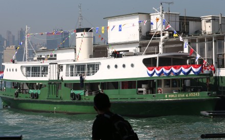 An iconic Star Ferry vessel in Victoria Harbour. Photo: Sam Tsang. Photo: K.Y. Cheng