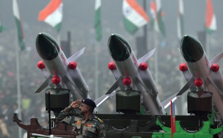 India raised its spending during a year in which it had a border stand-off with China on the Doklam plateau. Photo: AFP