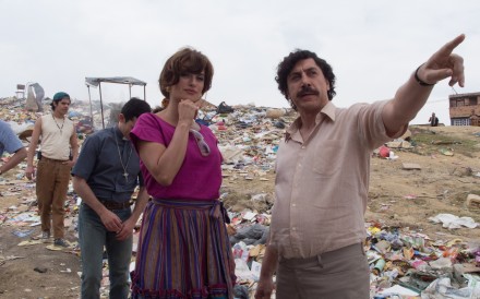 Javier Bardem as Pablo Escobar and Penelope Cruz as Virginia Vallejo in a still from Loving Pablo (category IIB, English, Spanish), directed by Fernando Leon de Aranoa.