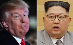 Donald Trump and Kim Jong-un are known for their mercurial natures – which may help the nuclear crisis. Photo: AFP