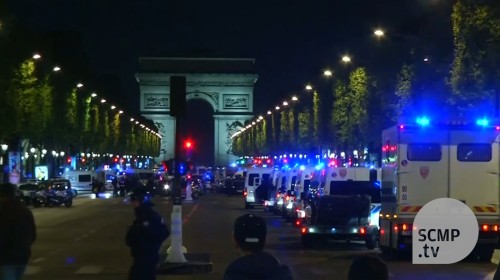 Deadly shooting shuts down the Champs Elysees in Paris