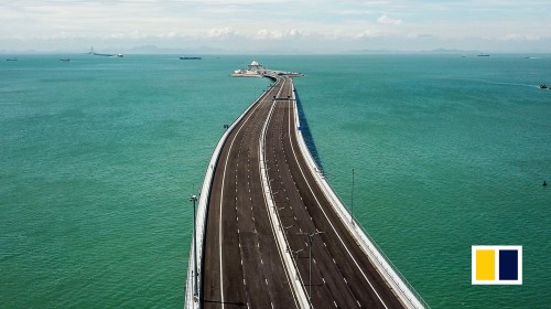 A tour of the Hong Kong–Zhuhai–Macau mega bridge