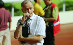 Trainer John Moore will sit down with owner David Boehm on their plan of action for Dan Excel's Cox Plate campaign after the gelding was struck with an infection. Photo: Kenneth Chan 