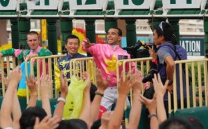 Joao Moreira, who won the 2014-2015 jockey's championship, is in Sapporo to contest the World All-Star Jockeys series. Photos: Kenneth Chan