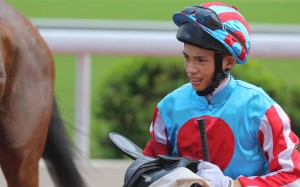 Jack Wong rode a double on Sunday, scoring on Popping Candy and Best Hope. Photos: Kenneth Chan