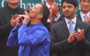 Frankie Dettori is on track to be named World's Best Jockey next month. Photo: Kenneth Chan