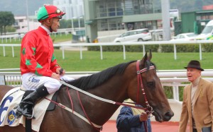 Race 6, Chevalier Star, ridden by Corey Brown, won the class 3 over 1200m at Sha Tin on 10Feb16.
