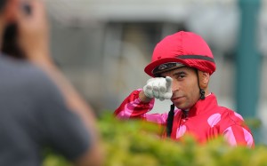 “Magic Man” Joao Moreira weaved his magic yet again as he won aboard Best of Luck in the Macau Hong Kong Trophy. Photos: Kenneth Chan