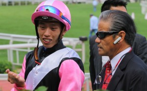 Jockey Vincent Ho and trainer Tony Cruz will combine with Peniaphobia in the Premier Bowl. Photos: Kenneth Chan