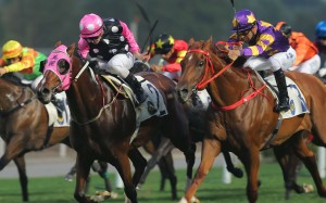 Race 10, Beauty Generation, ridden by Zac Purton, won the class 2 over 1600 at Sha Tin on 08Jan17.