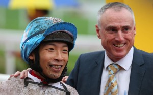 Ben So and Paul O’Sullivan after Goldie Flanker’s victory. Photos: Kenneth Chan
