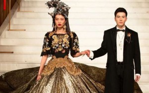 Looks from Dolce & Gabbana’s Alta Moda and Alta Sartoria show at The Peninsula in Beijing. Photo: Instagram