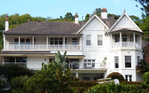 ‘Elaine’, a seven-bedroom Victorian mansion located on the waterfront in the suburb of Point Piper in Sydney. Photo: AFP