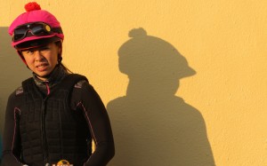 The 24-year-old is going to miss most of June after stewards outed her on a running and handling charge from her ride on Doyeni in May