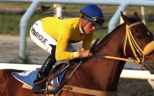 Brazilian Leandro Henrique will ride at the 2017 International Jockeys' Championship at Happy Valley. Photo: Facebook